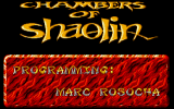 Chambers of Shaolin